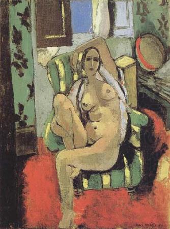 Henri Matisse Odalisque with a Tambourine (mk35) china oil painting image